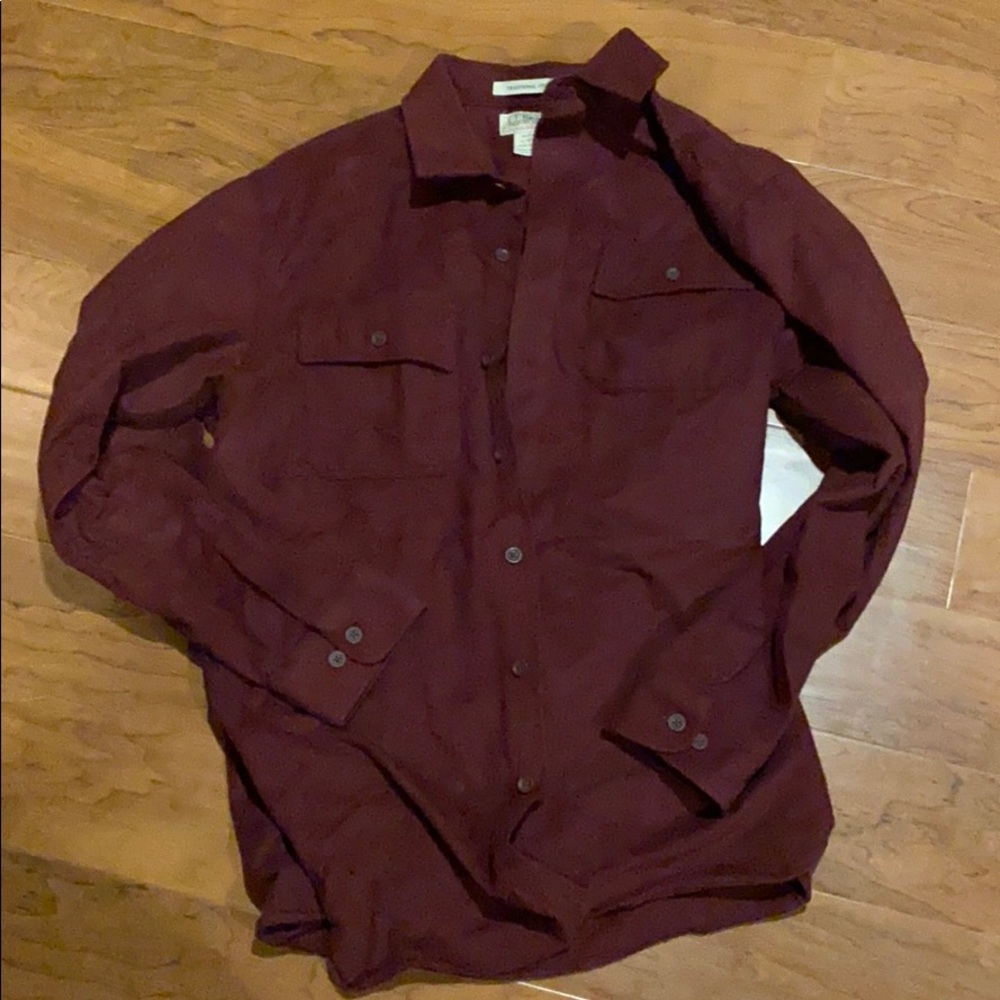 LL Bean  Chamois Shirt, men nwot